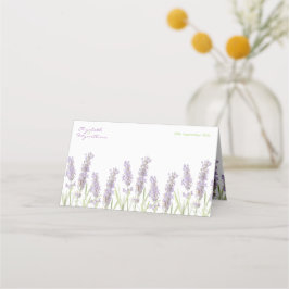 Monteringskort för Lavender Bord eller krypterings Placeringskort