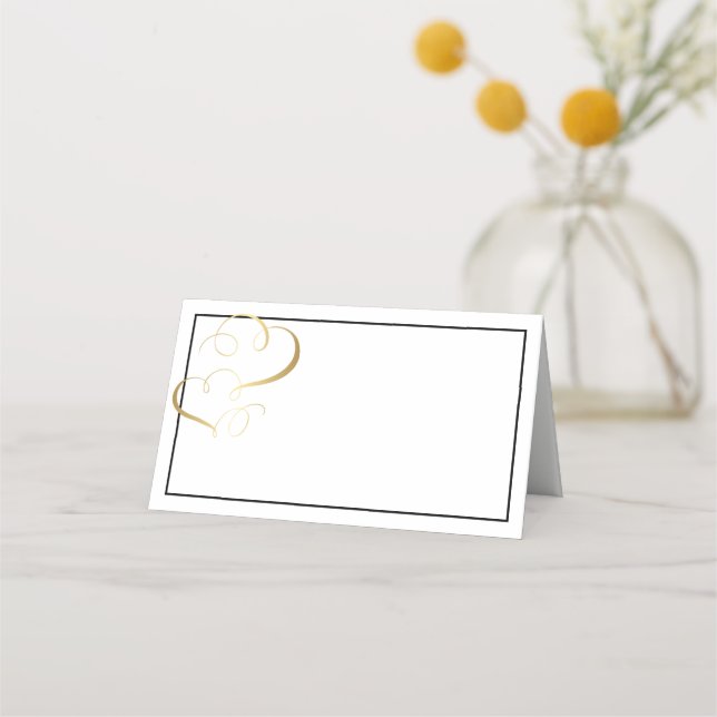 Monteringskort för Party Namn Placeringskort (Framsida)