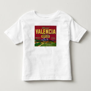 MonteringsValencia Apple etikett - Watsonville, CA T-shirt