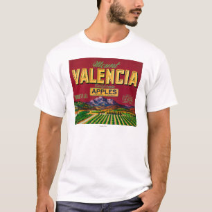 MonteringsValencia Apple etikett - Watsonville, CA Tee Shirt