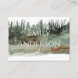 Monteringsvyplatskort Visitkort