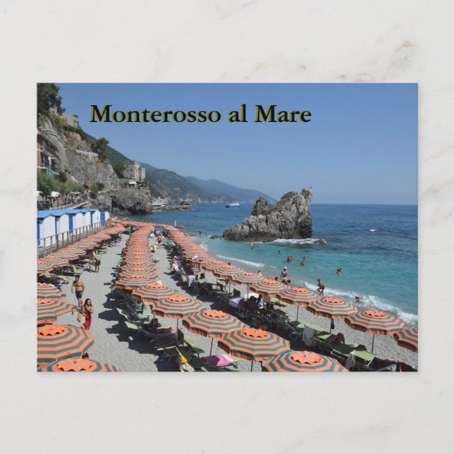 Monterosso al Mare-vykort Vykort (Framsida)