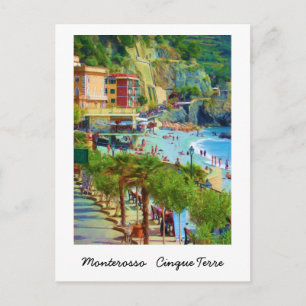 Monterosso, Cinque Terre, Italien Vykort