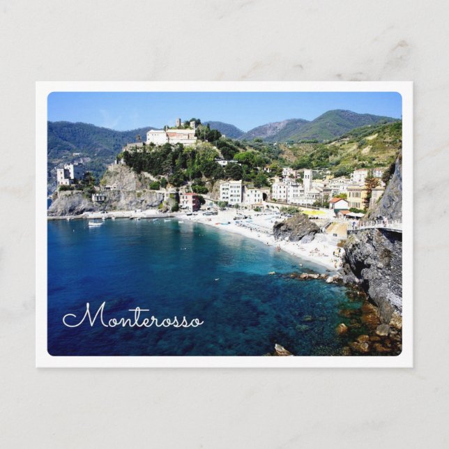 MONTEROSSO - Cinque Terre - Liguria - Italien - Vykort (Framsida)