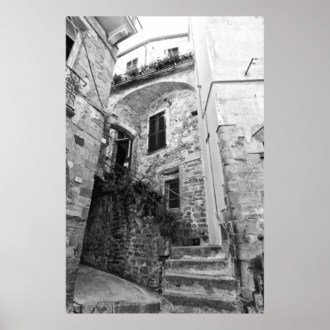 Monterosso Corner Poster (Framsidan)