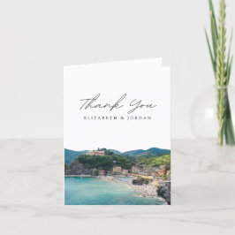 Monterosso Italien Cinque Terre Tom Kort För tack