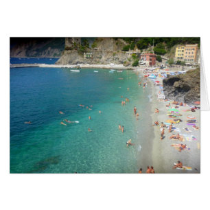 monterosso vatten hälsningskort