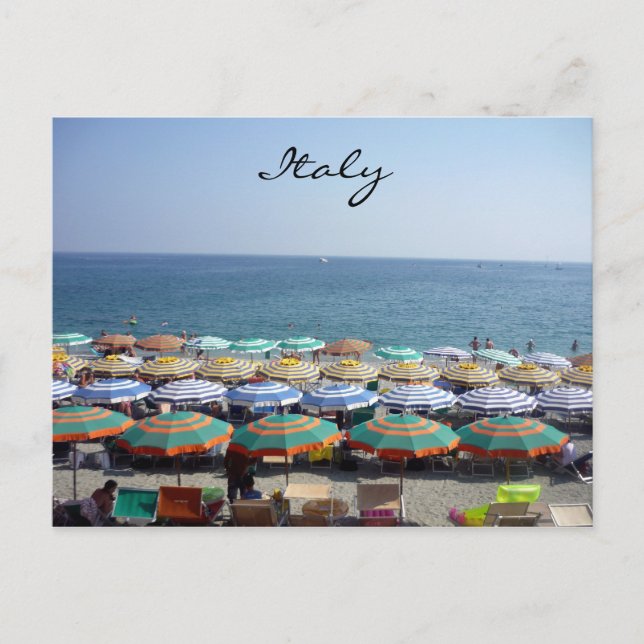 monterossos-italien vykort (Framsida)