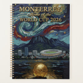 Monterrey 2026 Fotboll Lyxig Fotboll Väggkonst