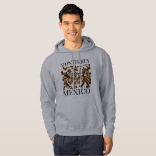Monterrey Mexico Aztec Design, manar #2 Hoodie