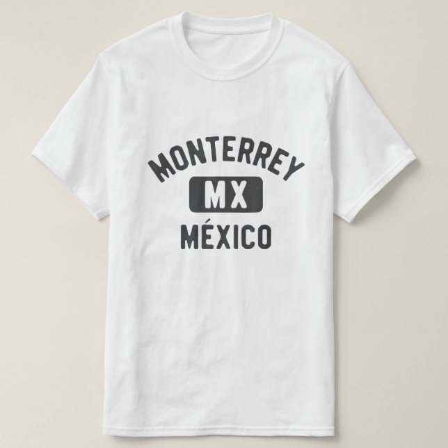 Monterrey MX White T-Shirt (Design framsida)