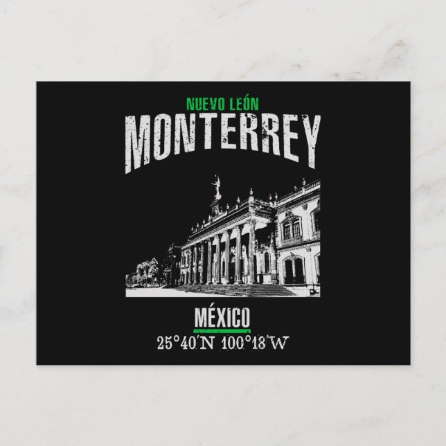 Monterrey Vykort (Framsida)