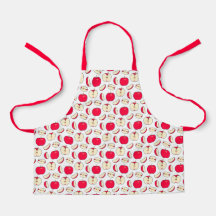 Montessori Apple Food Prep Apron för barn