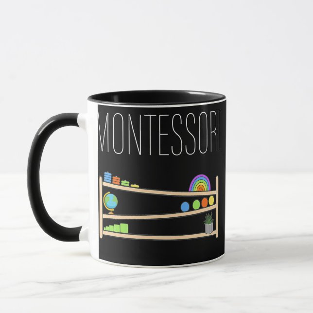 Montessori for Teacher Montessori Education Mugg (Vänster)