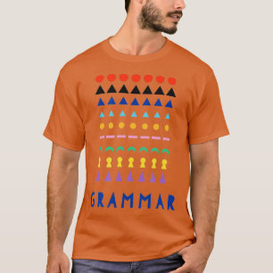 Montessori Grammar Material Shirt Gift Teacher Tod T
