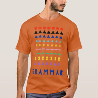 Montessori Grammar Material Shirt Gift Teacher Tod T