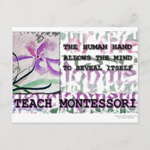 Montessori Iris Vykort