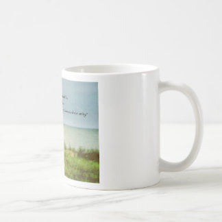 montessori-offerter på strand kaffemugg