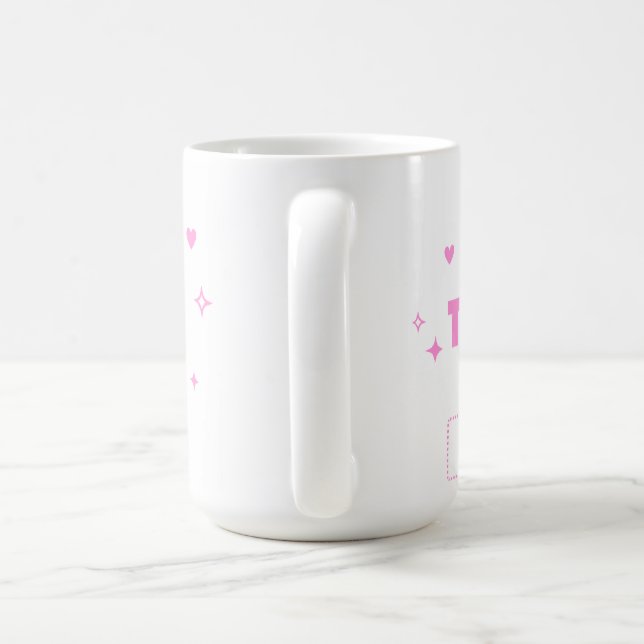 Montessori Rosa Torn Mugg (Handtag)