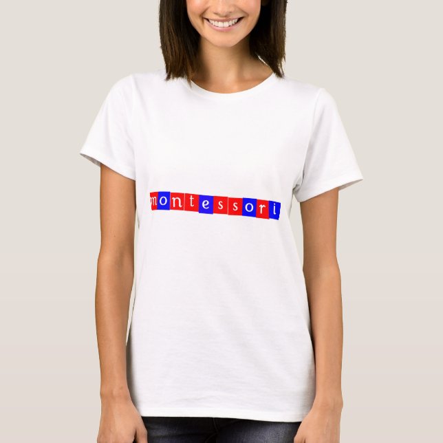 Montessori T Shirt (Framsida)