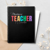 Montessori Teacher Colorful Personlig
