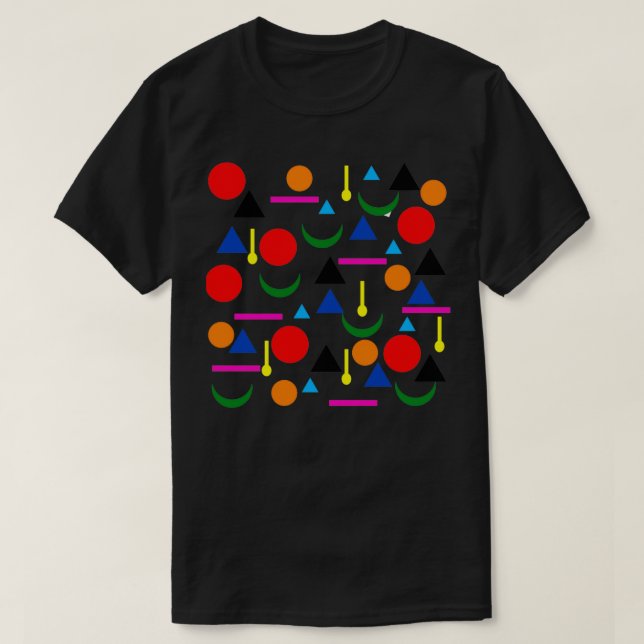 Montessorisymboler T Shirt (Design framsida)