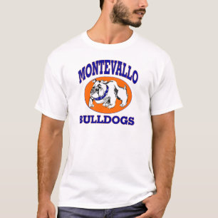 Montevallo bulldoggT-tröja Tee