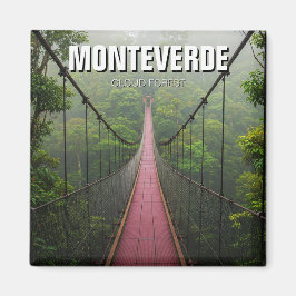 Monteverde Cloud Forest Costa Rica Travel Magnet