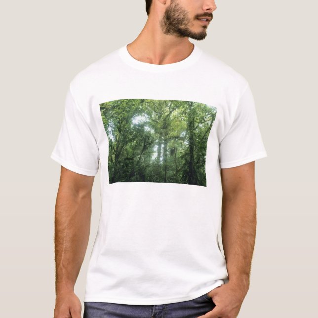 Monteverde molnskog, Costa Rica. T Shirt (Framsida)