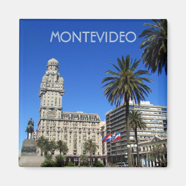 montevideo independencia plaza magnet (Framsidan)