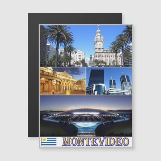 Montevideo Mosaic - Uruguay - (Fram/baksida)