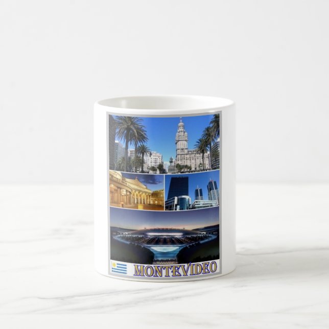 Montevideo Mosaic - Uruguay - Kaffemugg (Center)