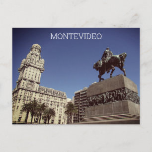 montevideo plaza independencia vykort