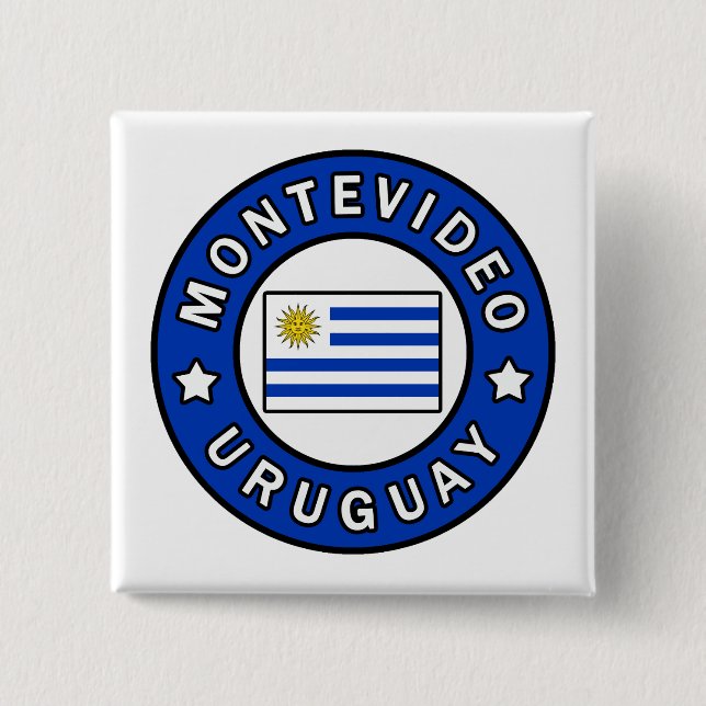 Montevideo Uruguay Knapp (Framsida)