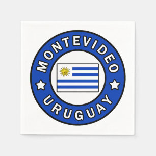 Montevideo Uruguay Pappersservett