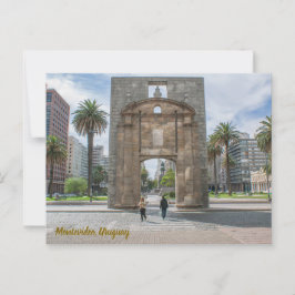 Montevideo, Uruguay, Puerta de la Ciudadela Vykort