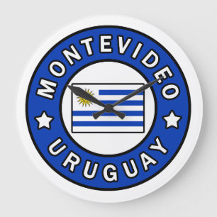 Montevideo Uruguay Stor Klocka
