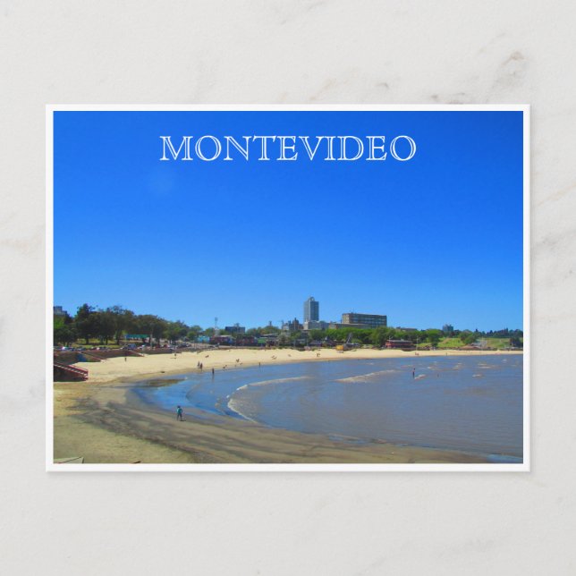 montevideo vykort (Framsida)