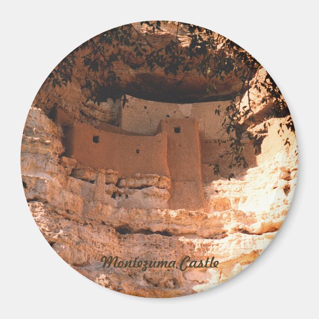 Montezuma Castle Magnet (Framsidan)