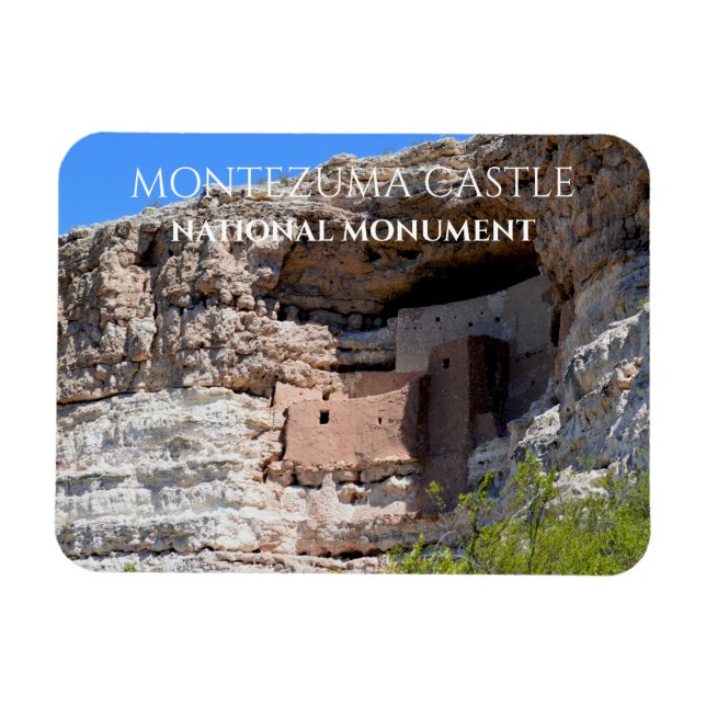 Montezuma Castle National Monument, Arizona Magnet (Horisontell)