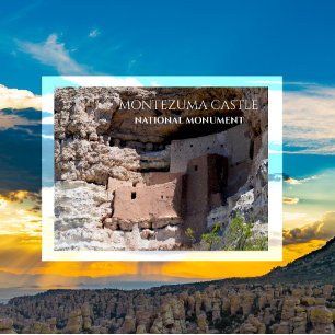 Montezuma Castle National Monument, Arizona Vykort