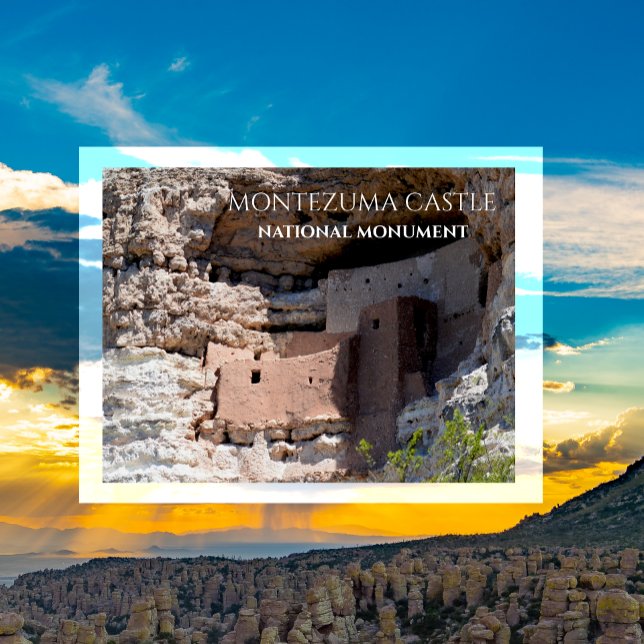 Montezuma Castle National Monument, Arizona Vykort (Skapare uppladdad)