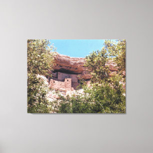 Montezuma Castle National Monument AZ Foto Design Canvastryck