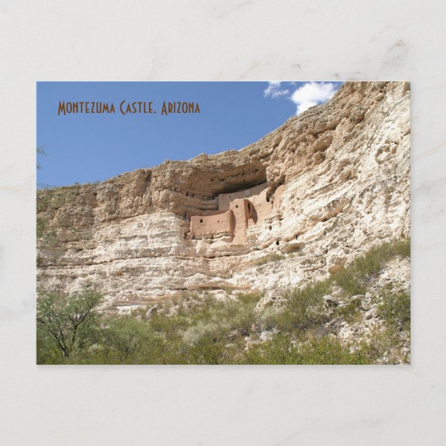Montezuma Castle Vykort (Framsida)