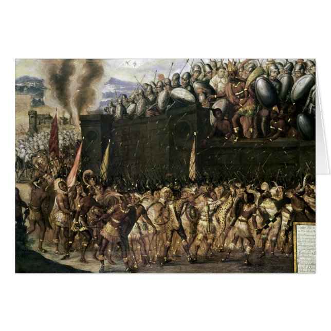 Montezuma Hälsningskort (Framsidan Horizontal)