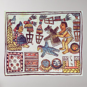 Montezuma II häleritributes Poster