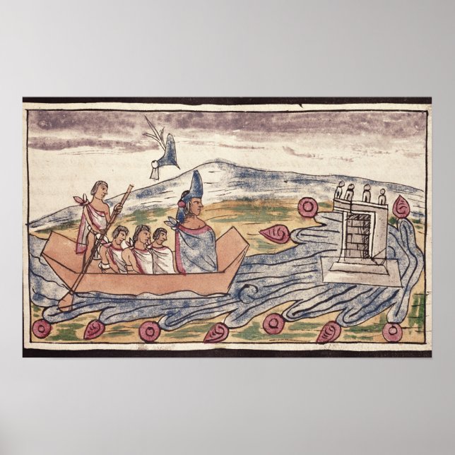 Montezuma II lämnar snabbt efter hörsel Poster (Framsidan)