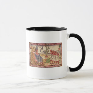 Montezuma II och hans spanska envoys Mugg