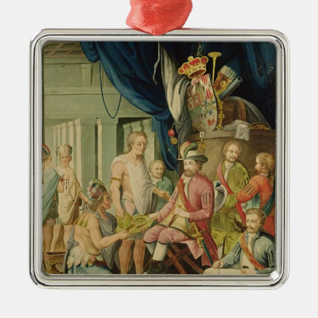 Montezuma Julgransprydnad Metall (Framsidan)