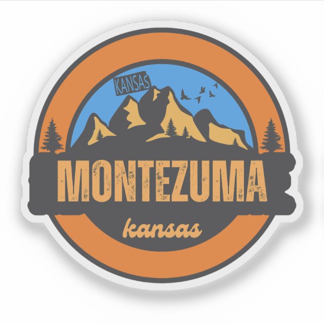Montezuma, Kansas Klistermärken (Framsida)